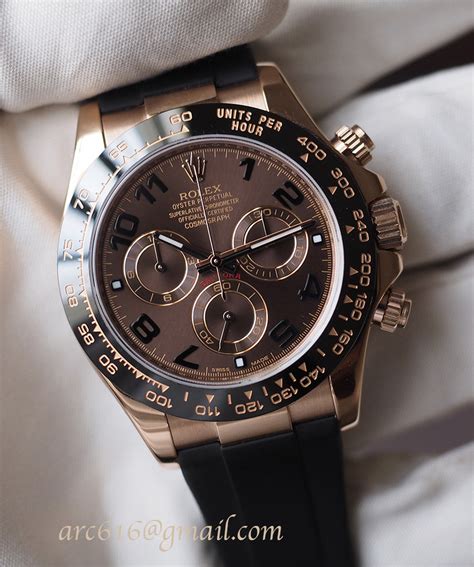 rolex daytona chocolate rubber strap|rolex daytona vintage leather strap.